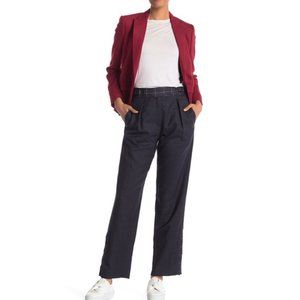 Rag & Bone James Plaid Wool Buckle Pants NWOT